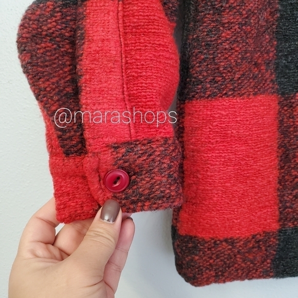 Anine Bing Kids Bobbi Flannel Jacket - Picture 4 of 8